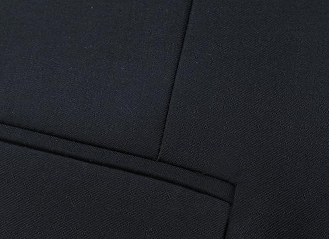 Black Men's Slim Fit Blazer Suit – Perfect for Daily Business Wear | Modern Office Style