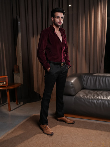 Classic Corduroy Button-Down Shirt